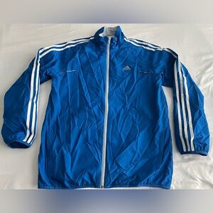 🔥ADIDAS RARE VINTAGE RETRO BLUE TRACKSUITE JACKET #P54347 AAL001 YOUTH SIZE XL